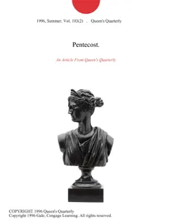 pentecost. book cover image