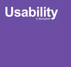 usability by bunnyfoot imagen de la portada del libro