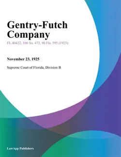 gentry-futch company imagen de la portada del libro
