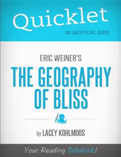 quicklet on eric weiner's the geography of bliss book cover image