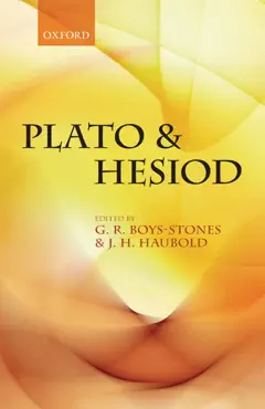 plato and hesiod book cover image