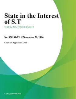 state in the interest of s.t. book cover image