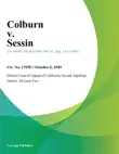 Colburn v. Sessin synopsis, comments
