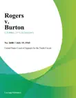 Rogers v. Burton synopsis, comments