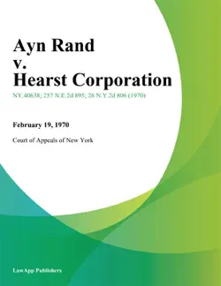 ayn rand v. hearst corporation book cover image