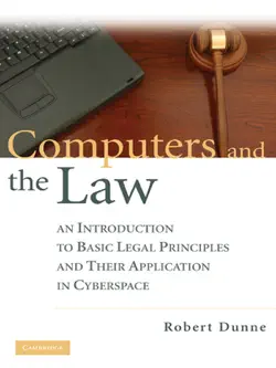 computers and the law book cover image