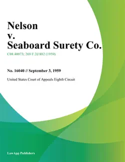 nelson v. seaboard surety co. book cover image