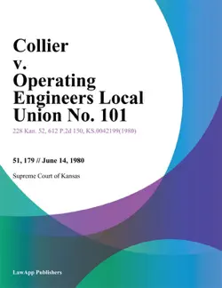 collier v. operating engineers local union no. 101 book cover image