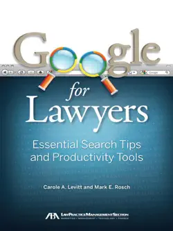 google for lawyers book cover image