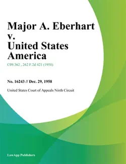 major a. eberhart v. united states america imagen de la portada del libro