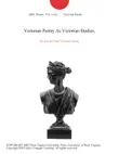 Victorian Poetry As Victorian Studies. sinopsis y comentarios