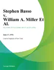 Stephen Basso v. William A. Miller Et Al. synopsis, comments