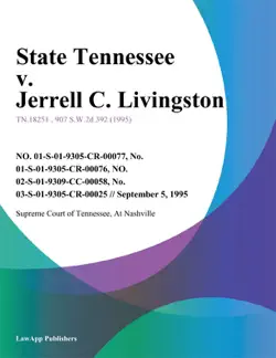 state tennessee v. jerrell c. livingston book cover image