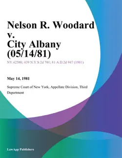 nelson r. woodard v. city albany book cover image