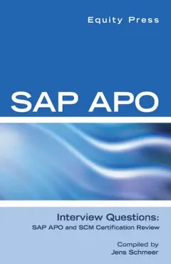 sap apo interview questions, answers, and explanations imagen de la portada del libro