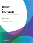 Butler v. Eberstadt sinopsis y comentarios