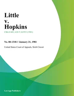 little v. hopkins book cover image