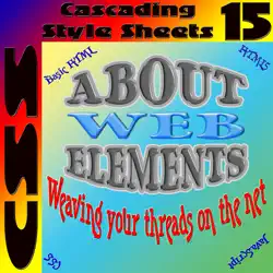 about web elements 15 book cover image