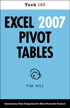excel 2007 pivot tables book cover image