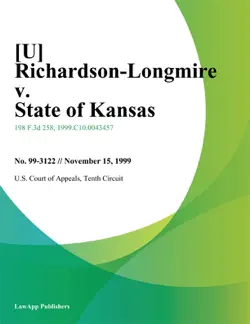 richardson-longmire v. state of kansas book cover image