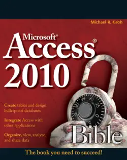 access 2010 bible book cover image