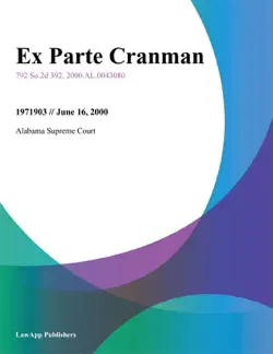 ex parte cranman book cover image