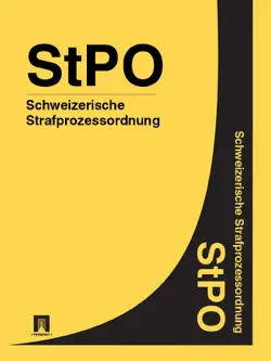 schweizerische strafprozessordnung - stpo book cover image