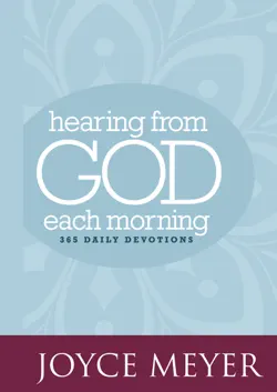 hearing from god each morning book cover image