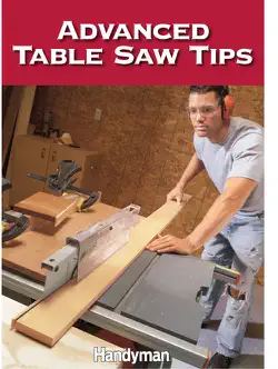 advanced table saw tips book cover image