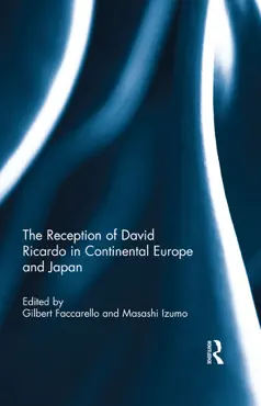 the reception of david ricardo in continental europe and japan book cover image