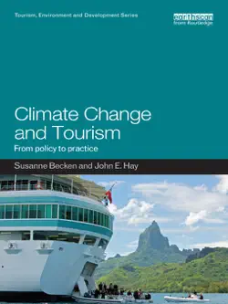 climate change and tourism book cover image