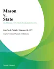 Mason v. State synopsis, comments