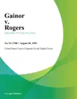 Gainor v. Rogers synopsis, comments