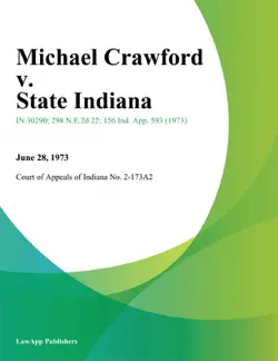 michael crawford v. state indiana book cover image