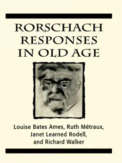 rorschach responses in old age book cover image