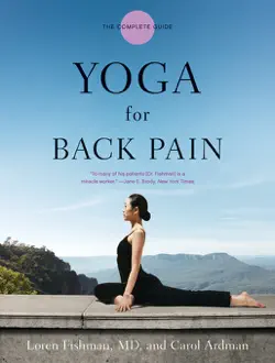 yoga for back pain book cover image