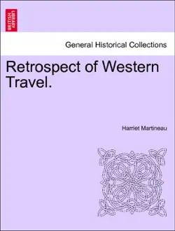 retrospect of western travel. vol. i book cover image