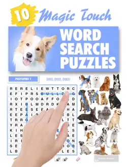 magic touch - dogs wordsearch puzzles imagen de la portada del libro