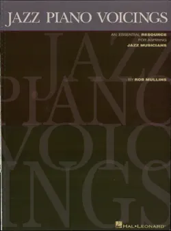 jazz piano voicings book cover image