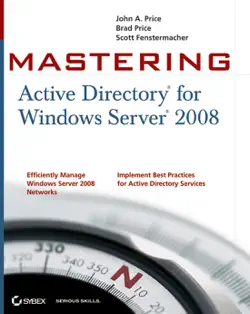 mastering active directory for windows server 2008 book cover image