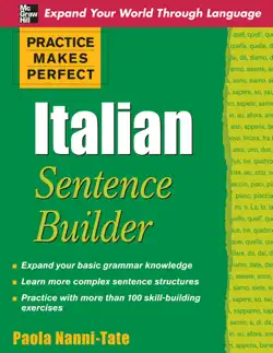 practice makes perfect italian sentence builder book cover image