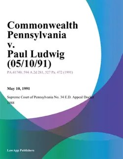 commonwealth pennsylvania v. paul ludwig book cover image