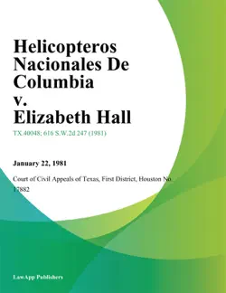 helicopteros nacionales de columbia v. elizabeth hall book cover image