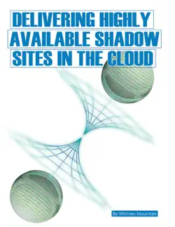 delivering highly available shadow sites in the cloud book cover image