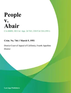 people v. abair book cover image