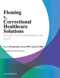 fleming v. correctional healthcare solutions book cover image
