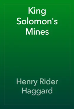king solomon's mines book cover image