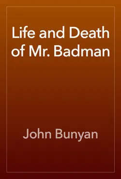 life and death of mr. badman book cover image