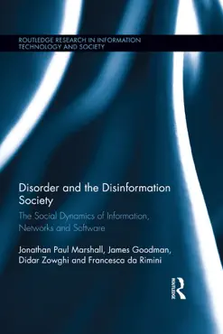 disorder and the disinformation society book cover image