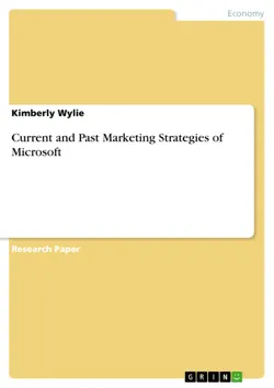 current and past marketing strategies of microsoft book cover image